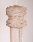 Siham Macrame Lamp - Marrakech Blush & Beige Mix