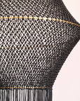 Khadija Macrame Lamp - Khol Black