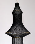 Samira Macrame Lamp - Black