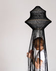 Medina One Macrame Lamp - Black