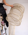 Nora Macrame Lamp - Beige