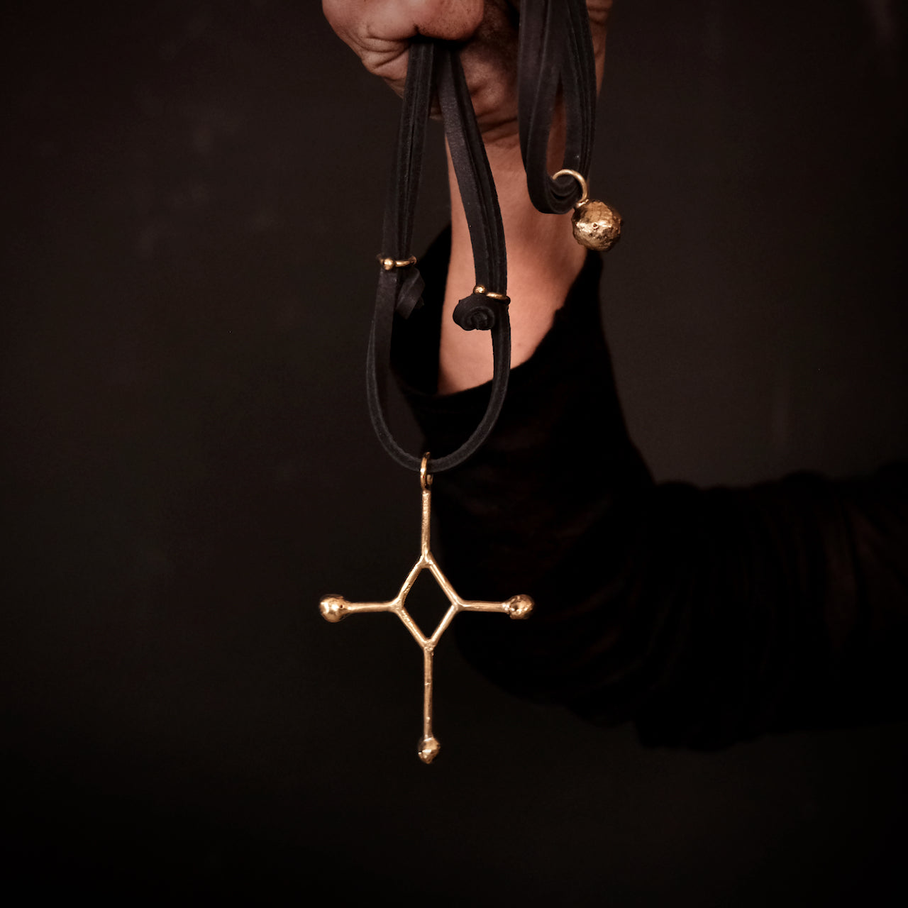 Amazigh Cross Pendant Necklace – Hamimi