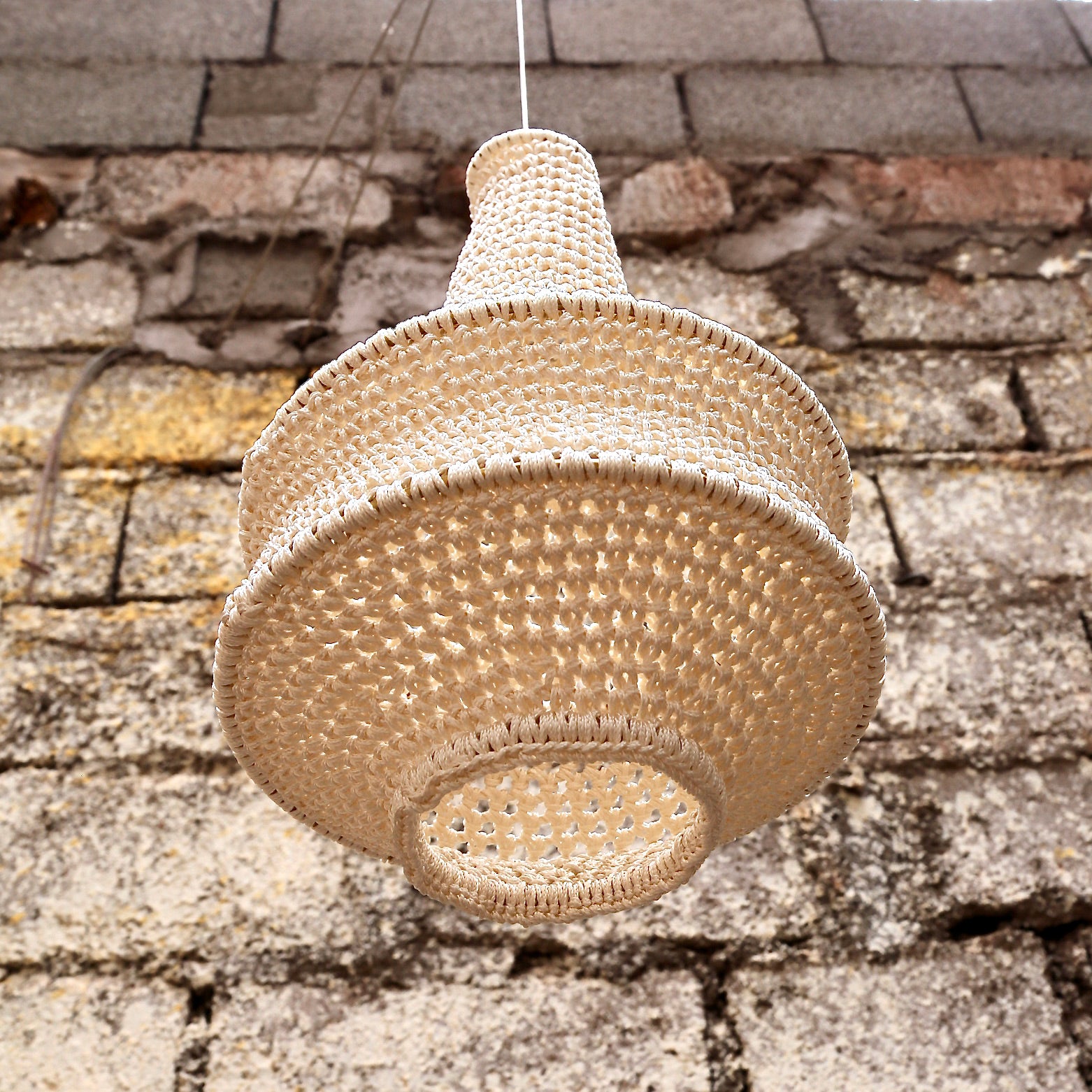 Joosh Crochet Hanging Lampshade Pendant — The Nopo