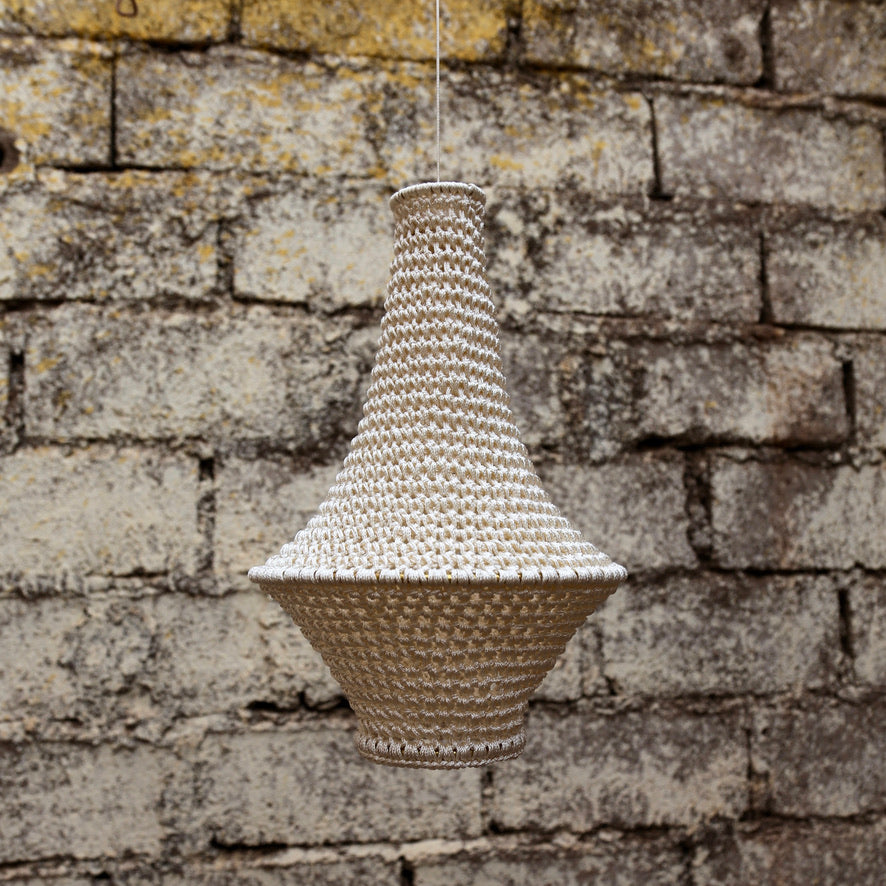 Wahad Crochet Pendant Lamp - Small – Hamimi