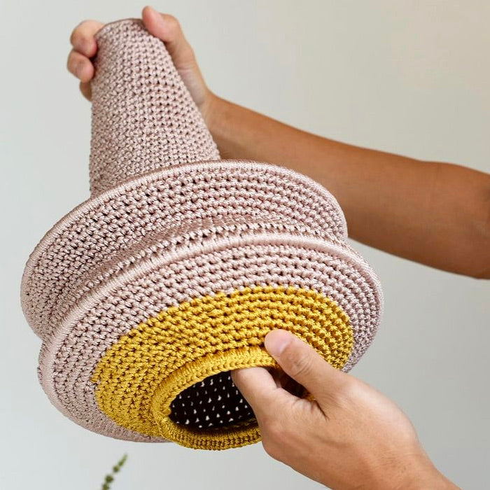 Wahad Crochet Pendant Lamp - Small