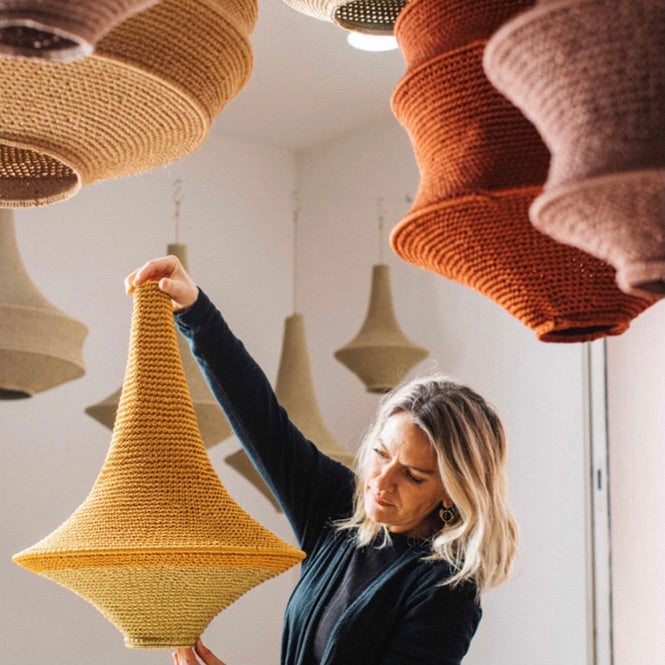 Artisan Crochet Lamps