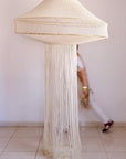Loubna Macrame Lamp - Beige