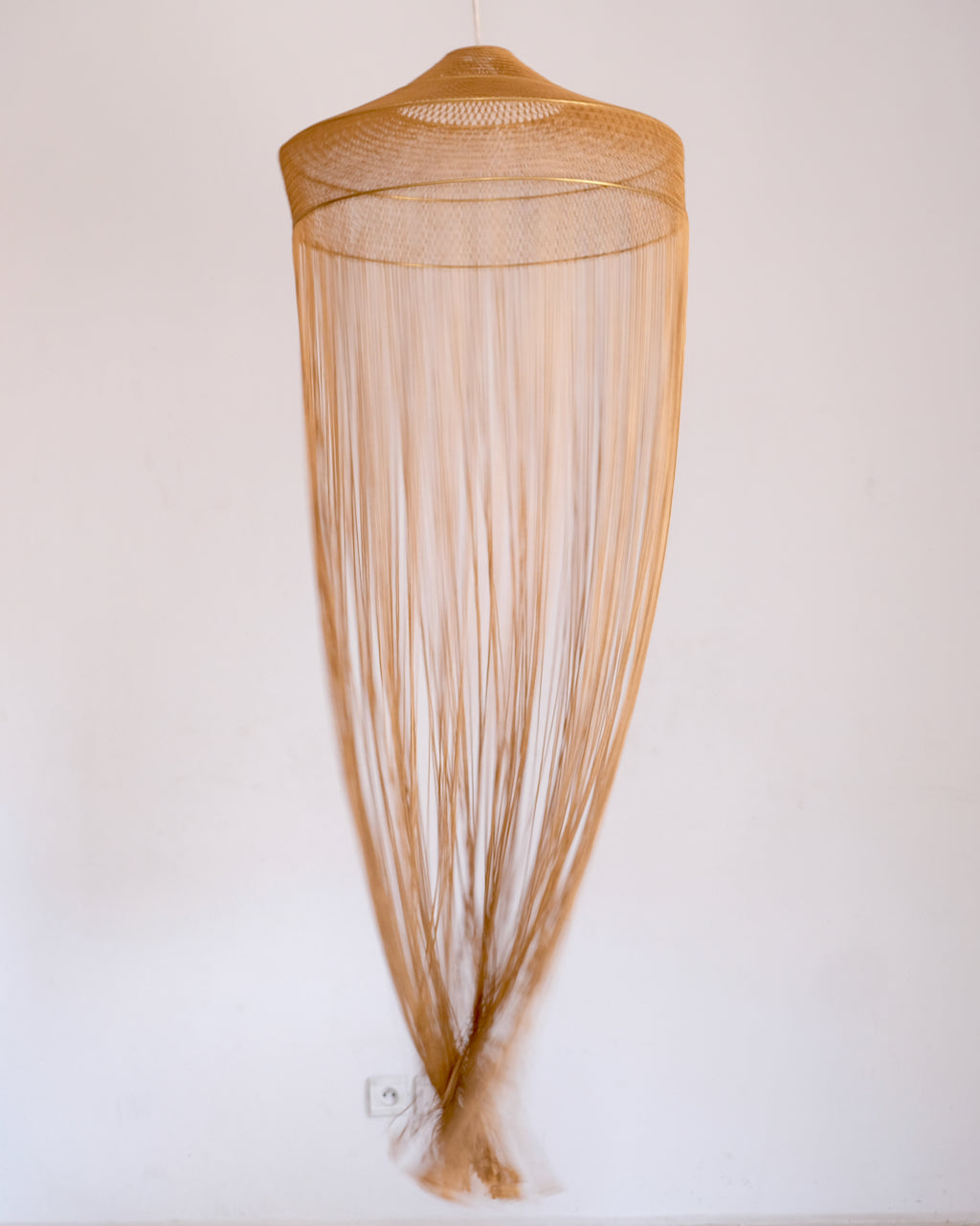 Fatima Zahra Macrame Lamp - Honey