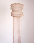 Siham Macrame Lamp - Marrakech Blush & Beige Mix