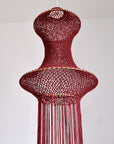 Ilham Macrame Lamp - Plum