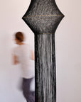 Khadija Macrame Lamp - Khol Black