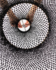 Khadija Macrame Lamp - Khol Black
