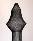 Khadija Macrame Lamp - Khol Black