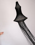 Samira Macrame Lamp - Black