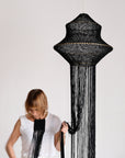 Medina One Macrame Lamp - Black