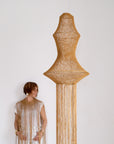 Medina Two Macrame Lamp - Honey & Mustard