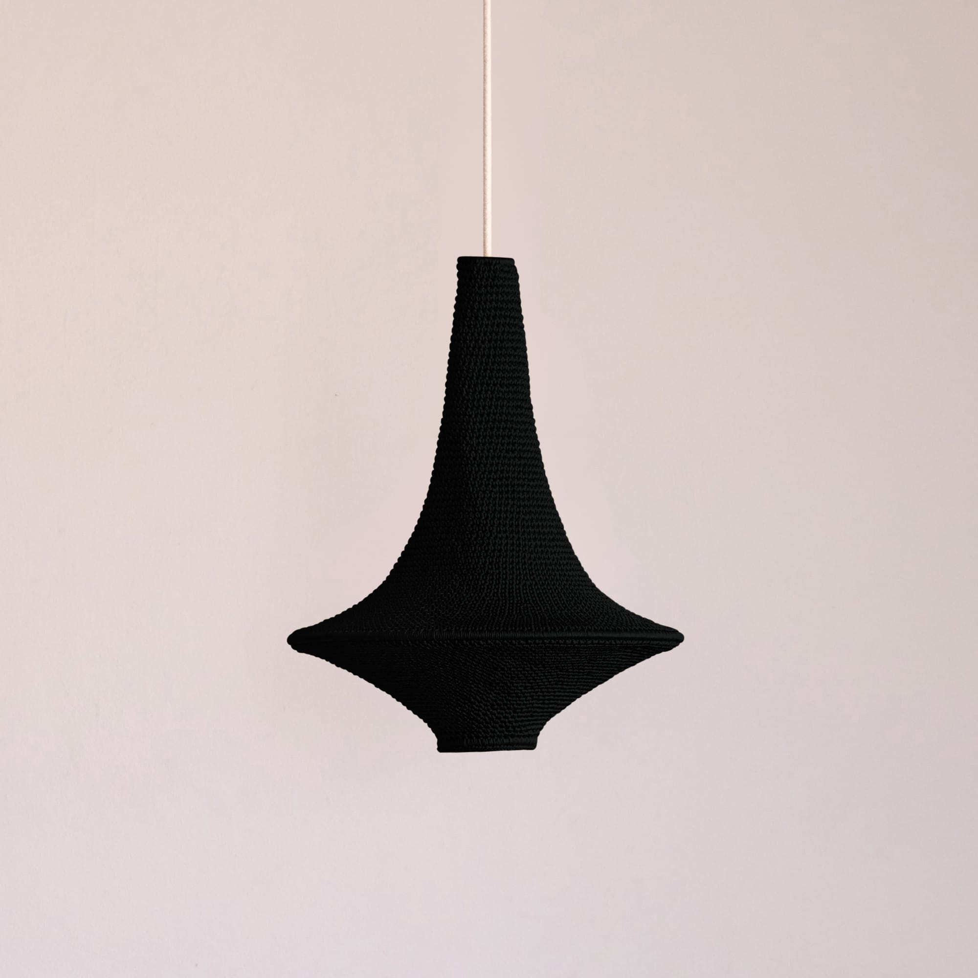 Wahad Crochet Pendant Lamp - Medium | Hamimi