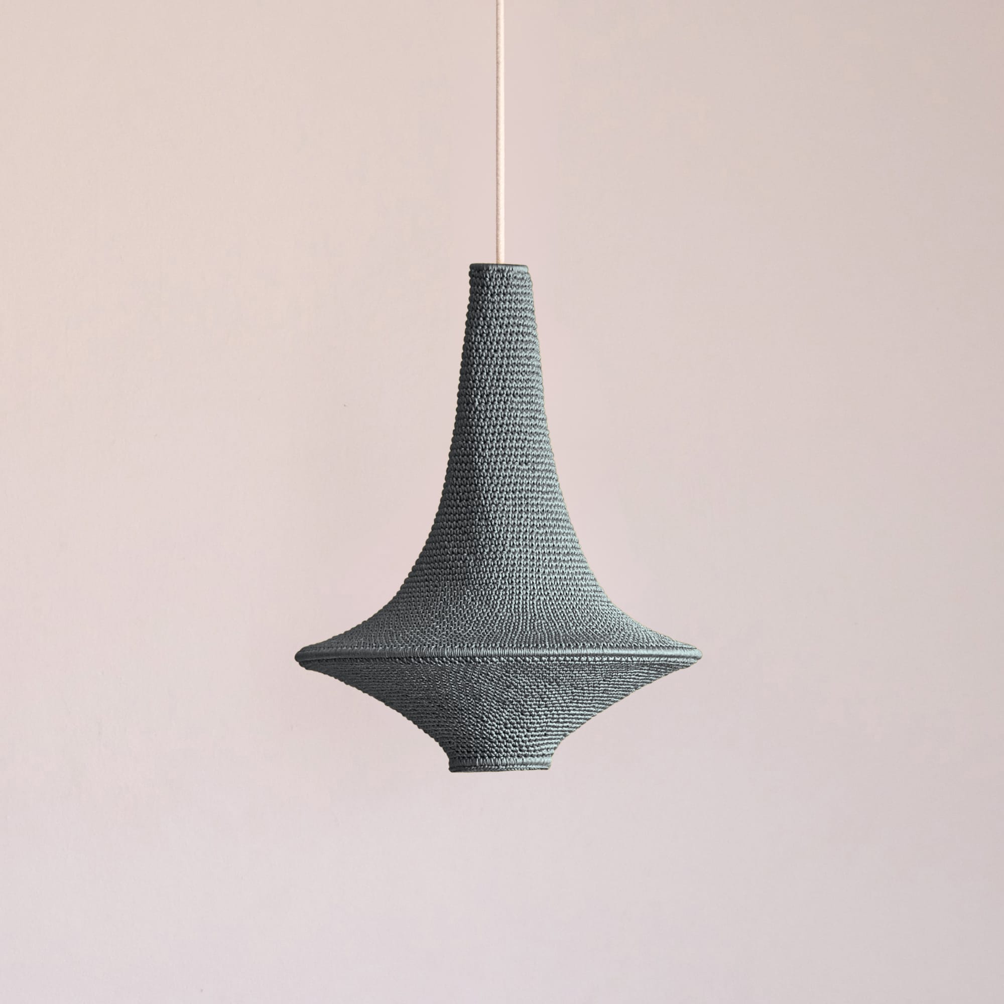 Wahad Crochet Pendant Lamp - Medium | Hamimi