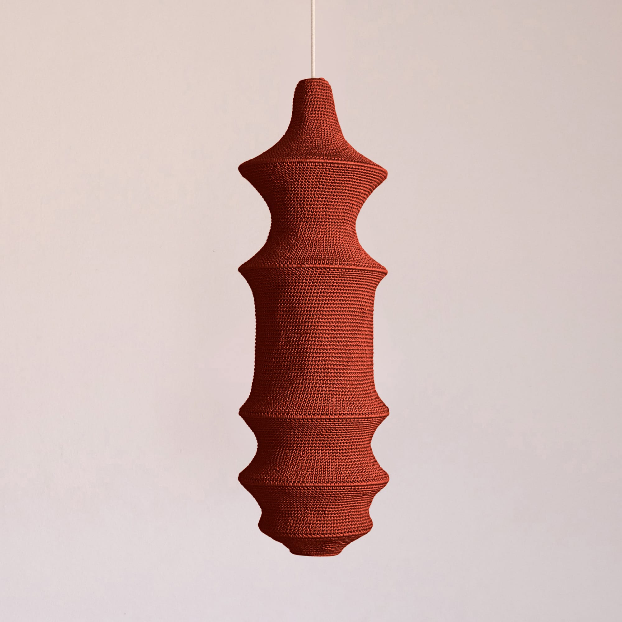 Saint II Crochet Pendant Lamp | Hamimi
