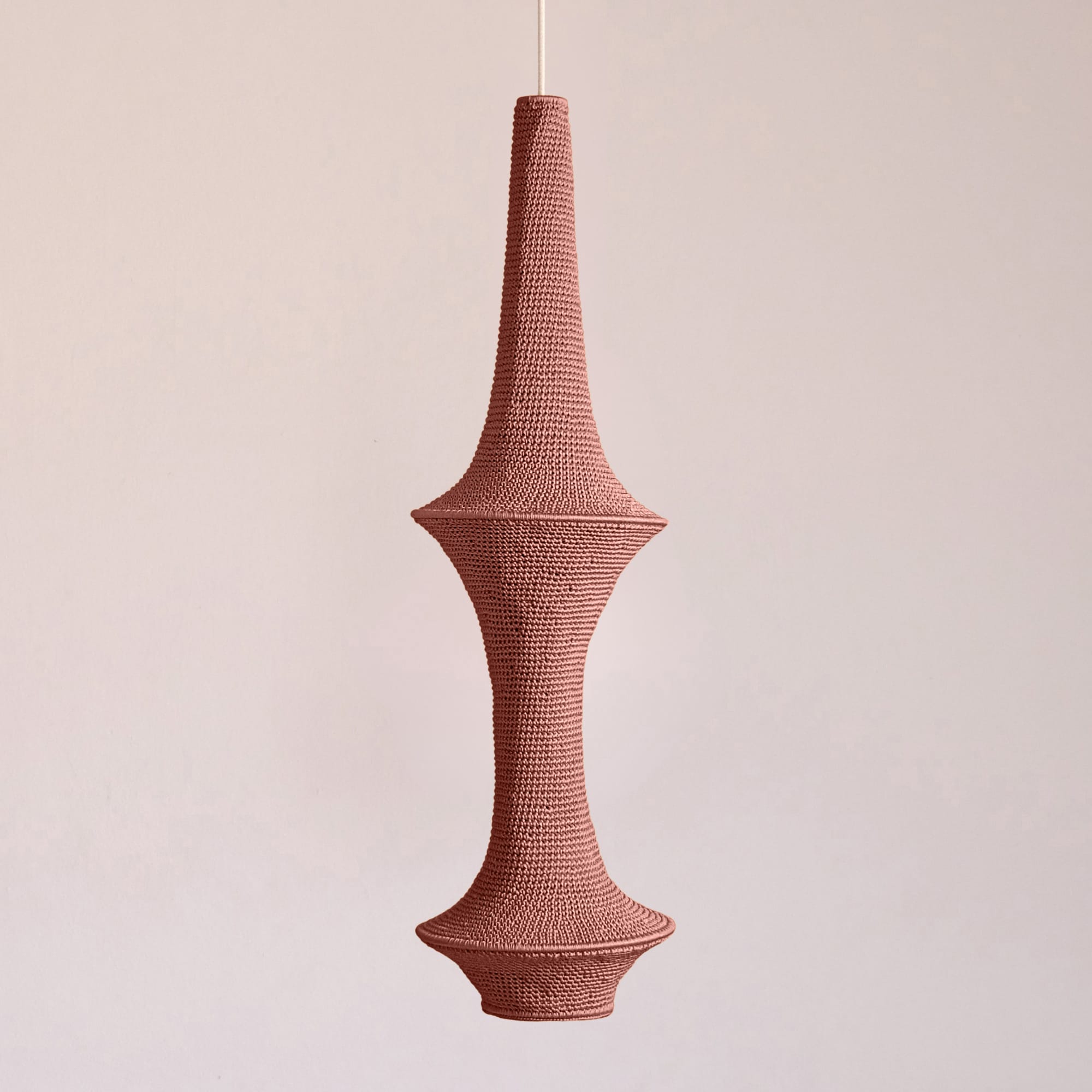 Saint III Crochet Pendant Lamp
