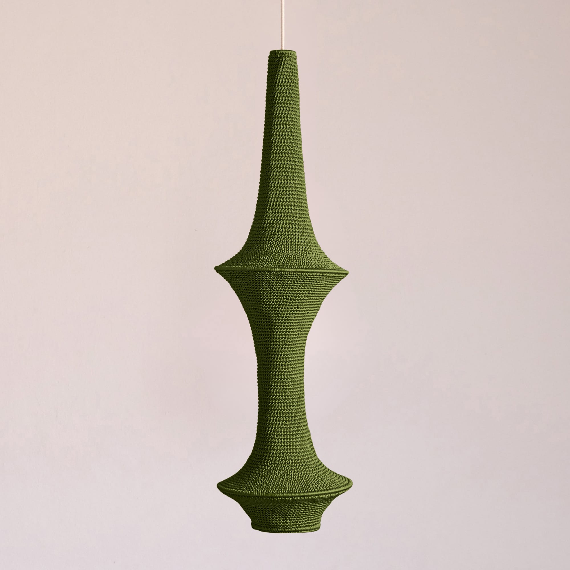 Saint III Crochet Pendant Lamp