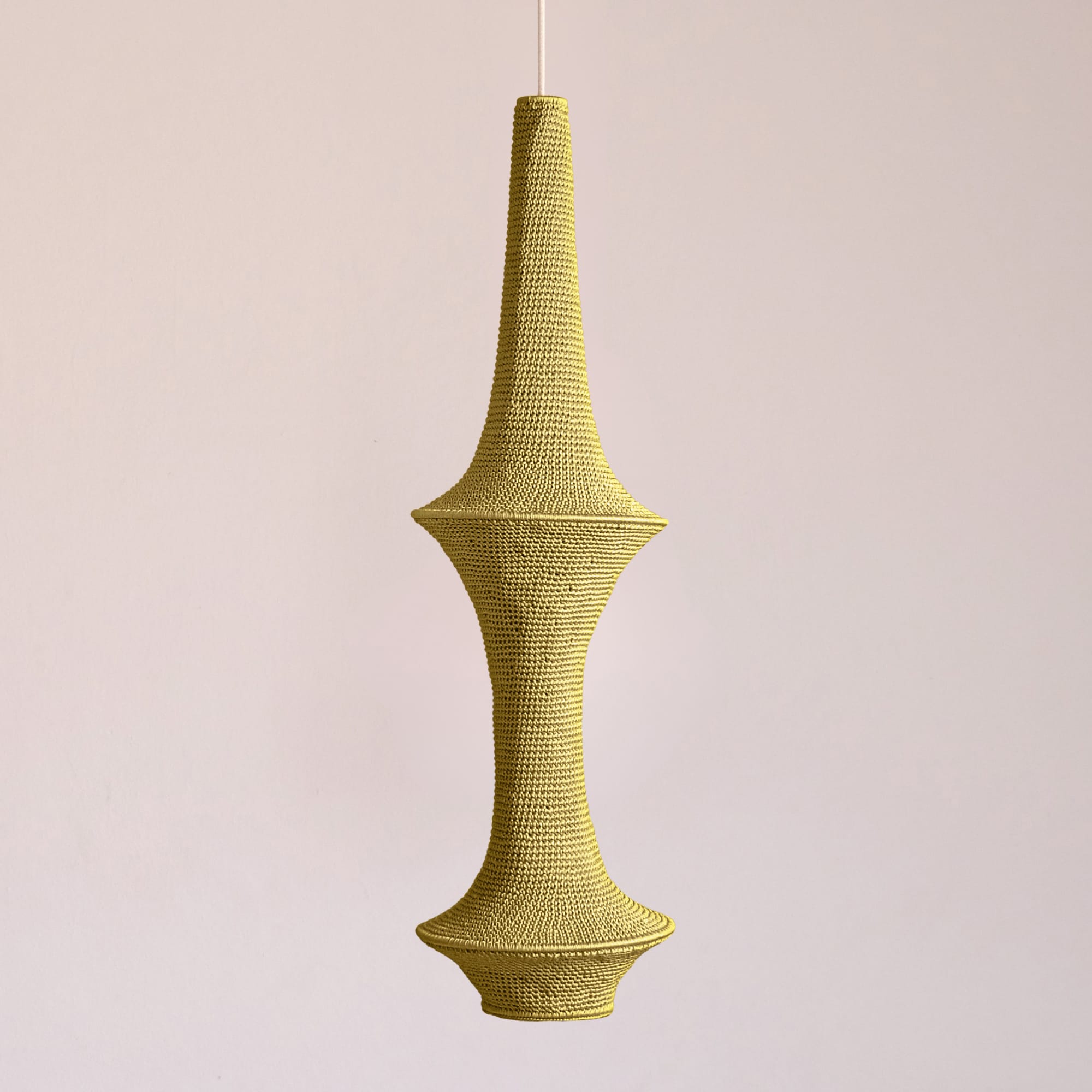 Saint III Crochet Pendant Lamp