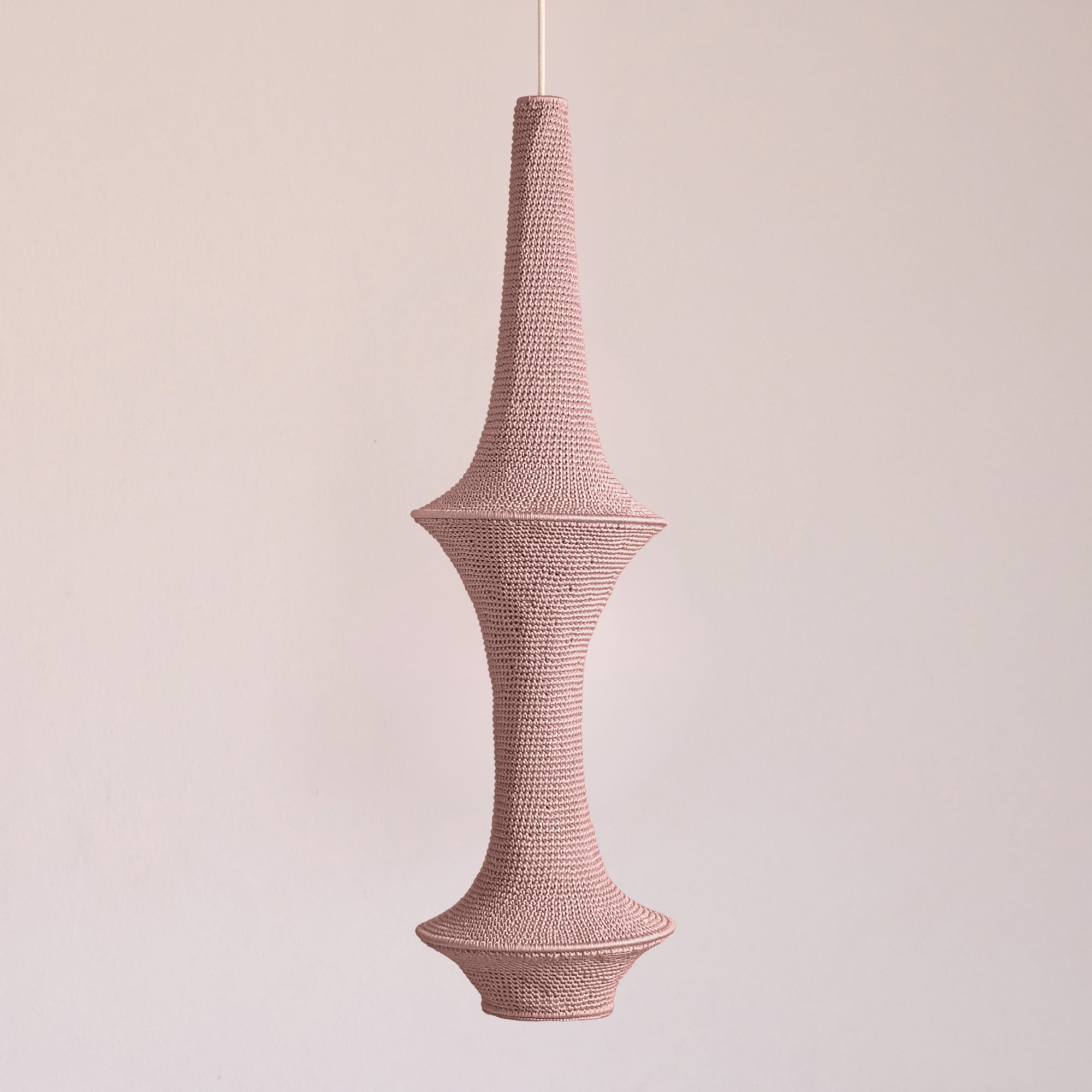 Saint III Crochet Pendant Lamp