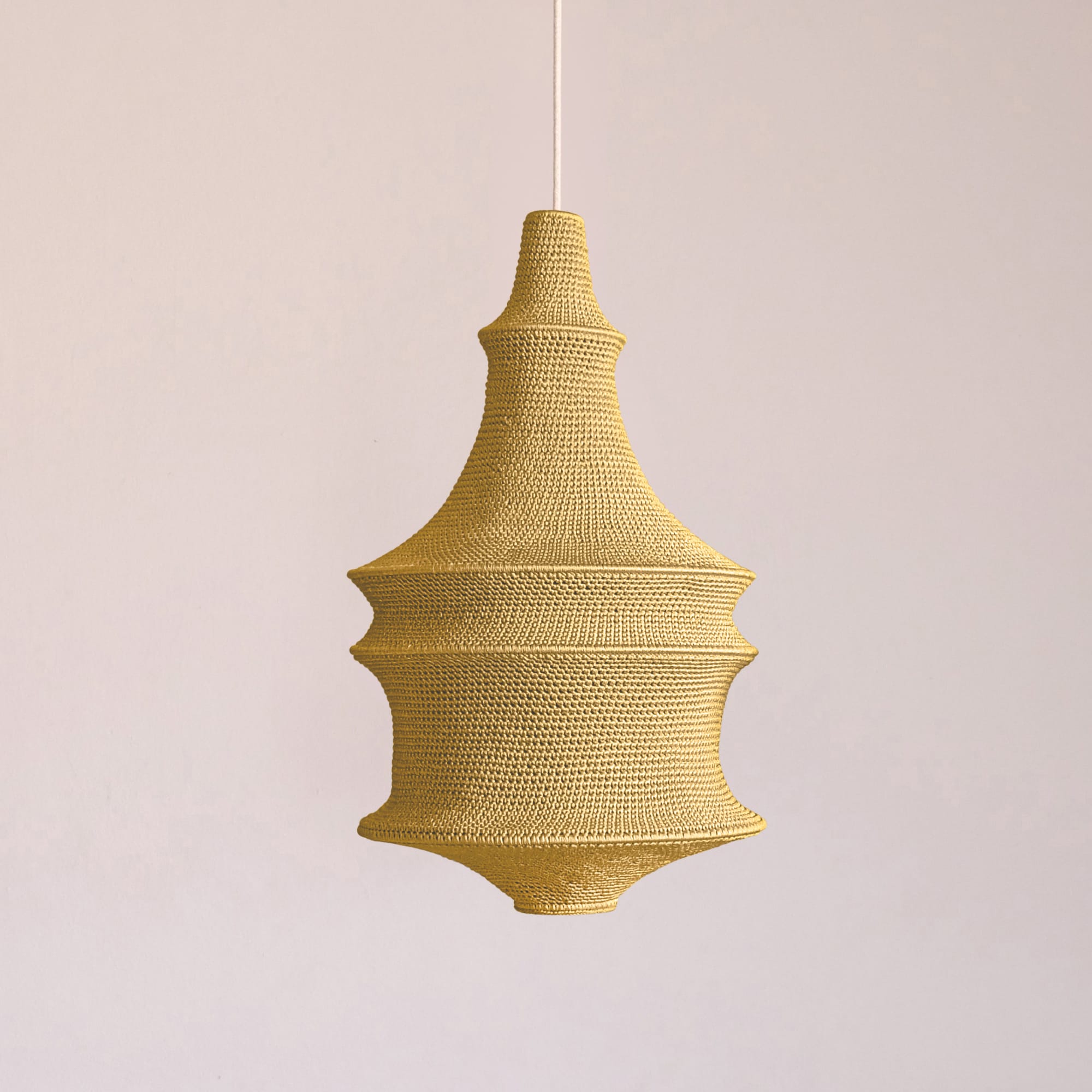 Saint IV Crochet Pendant Lamp – Hamimi