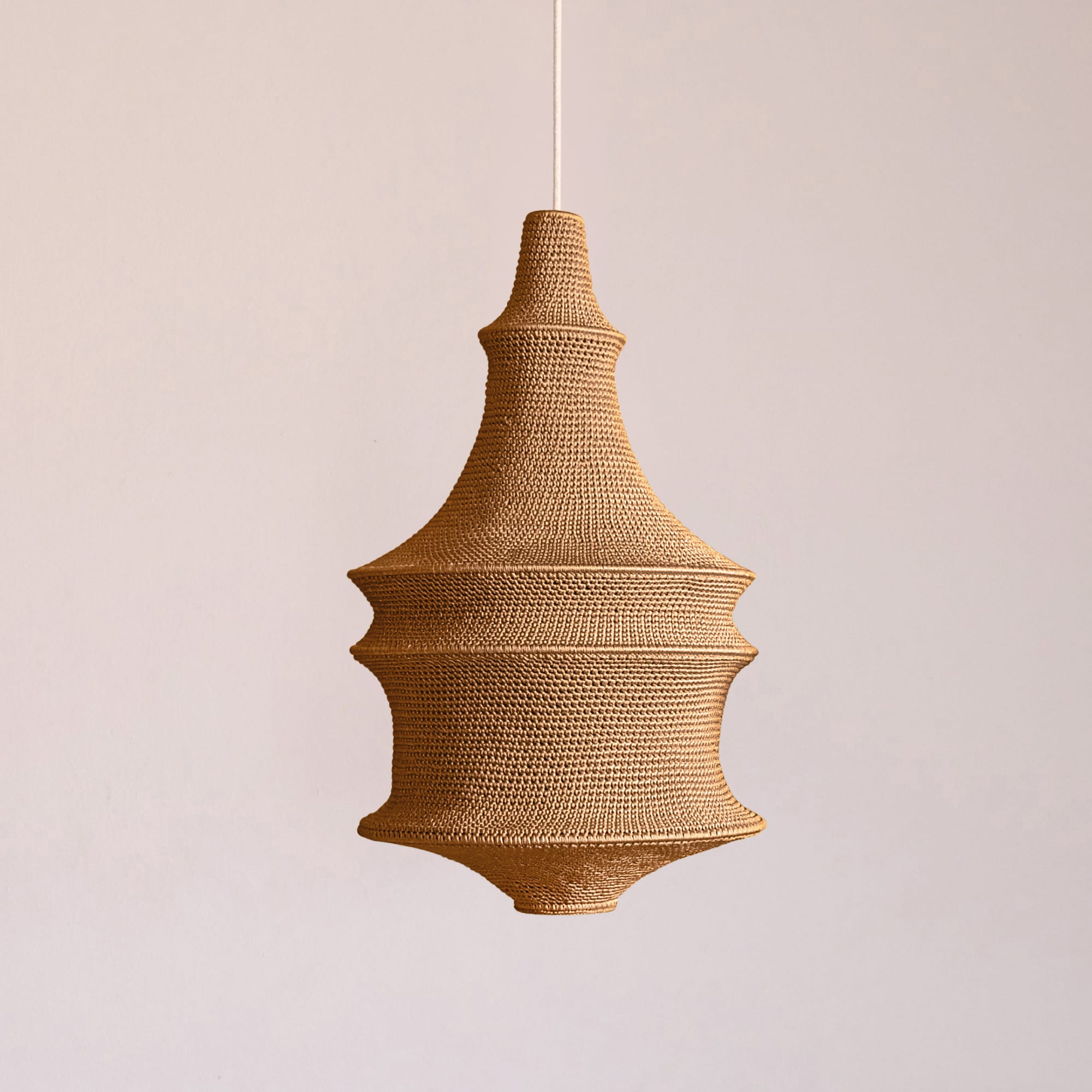 Saint IV Crochet Pendant Lamp