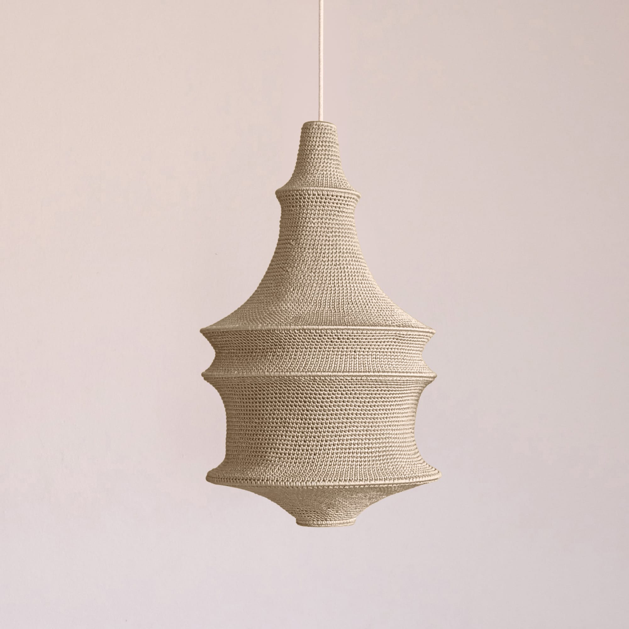 Saint IV Crochet Pendant Lamp