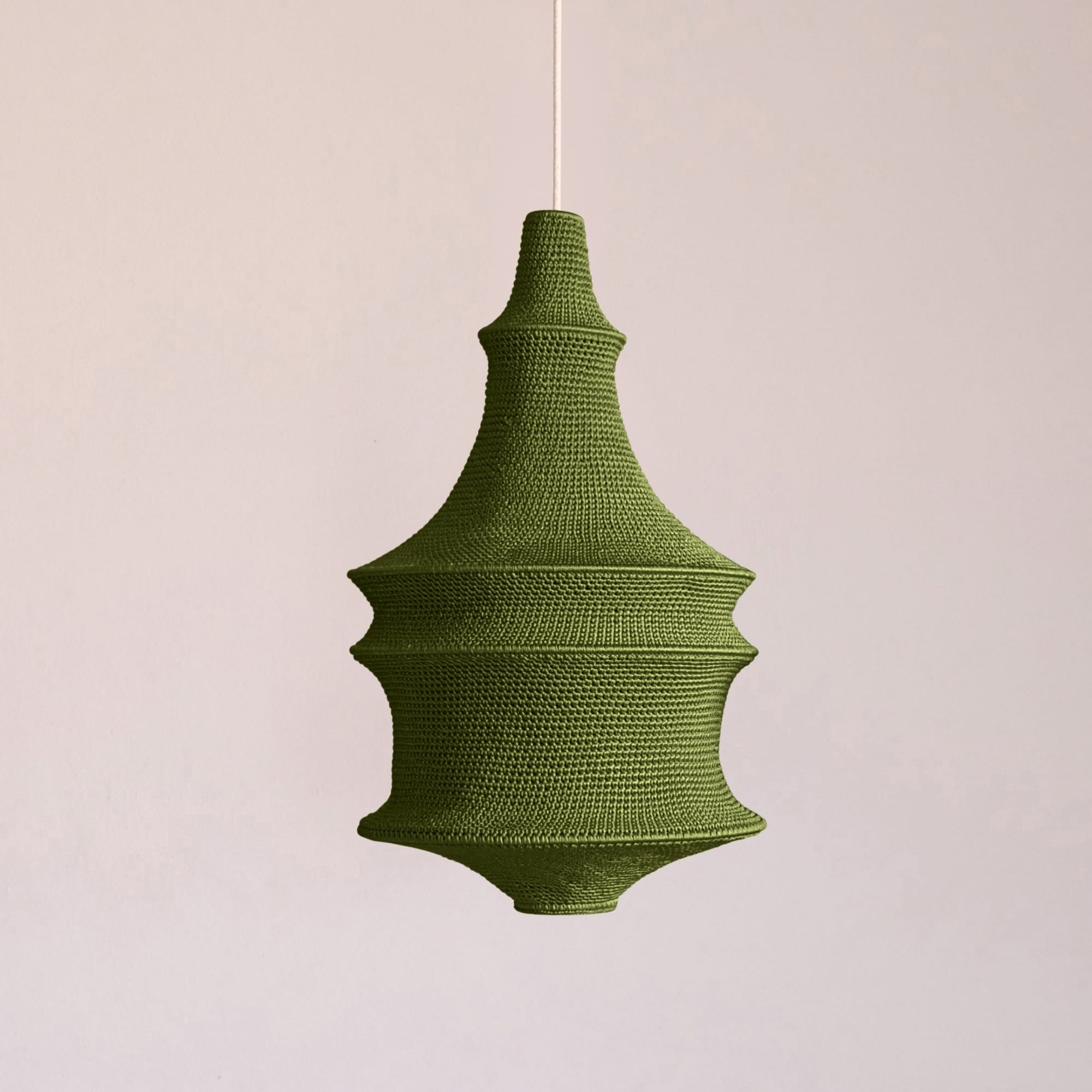 Saint IV Crochet Pendant Lamp
