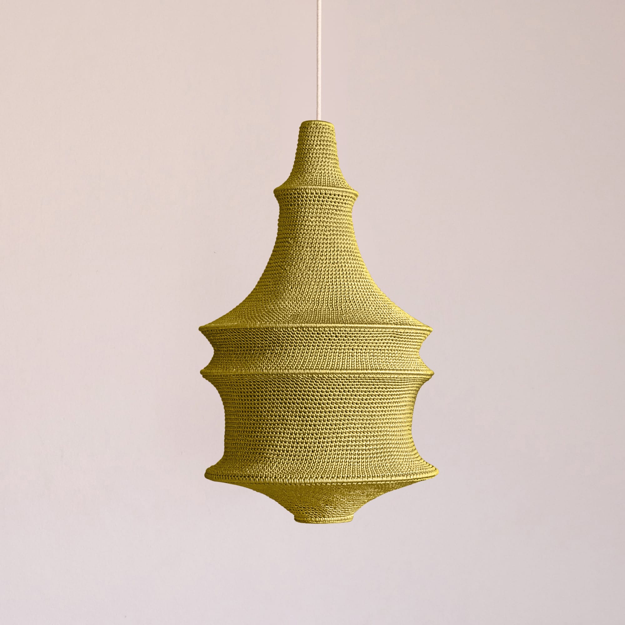 Saint IV Crochet Pendant Lamp