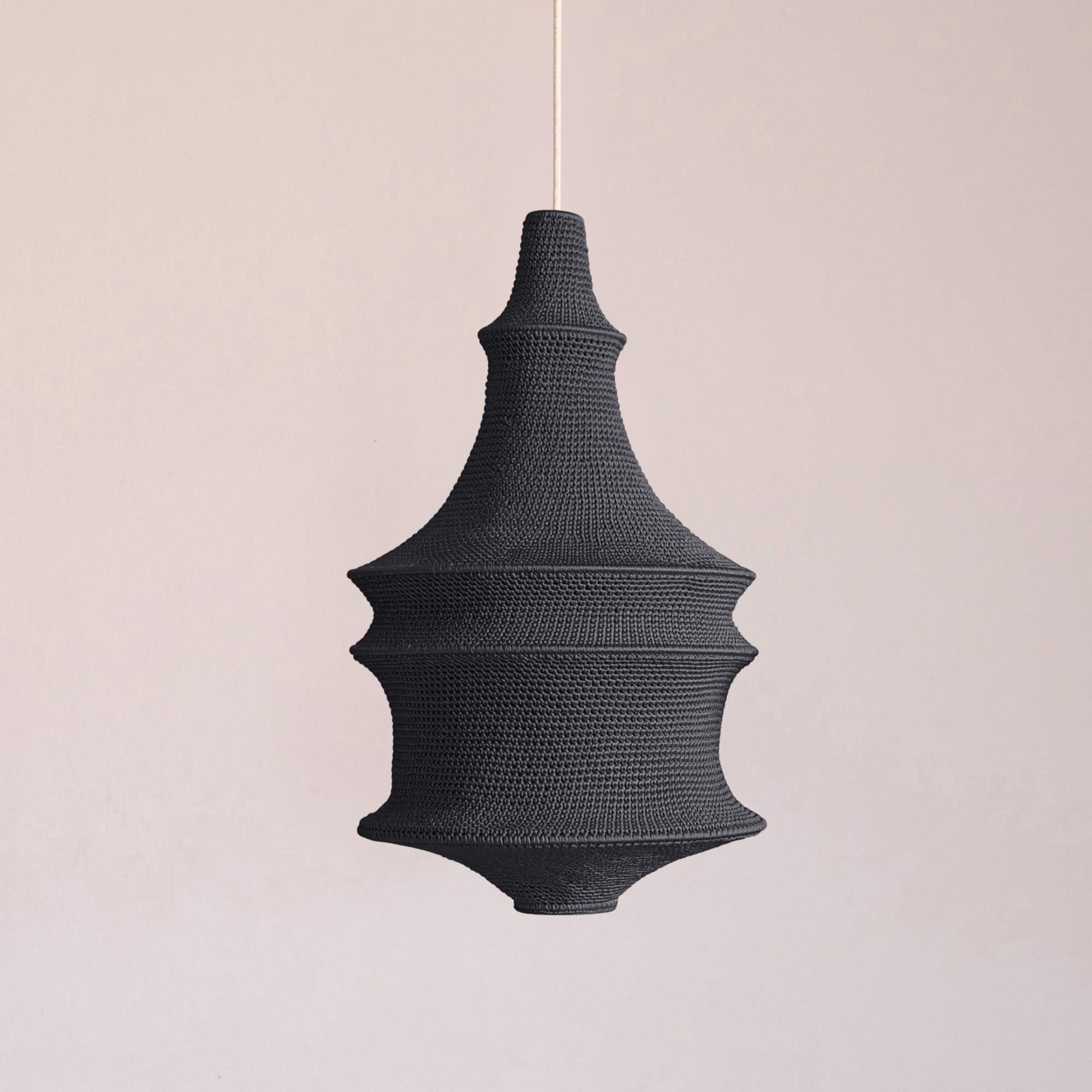 Saint IV Crochet Pendant Lamp
