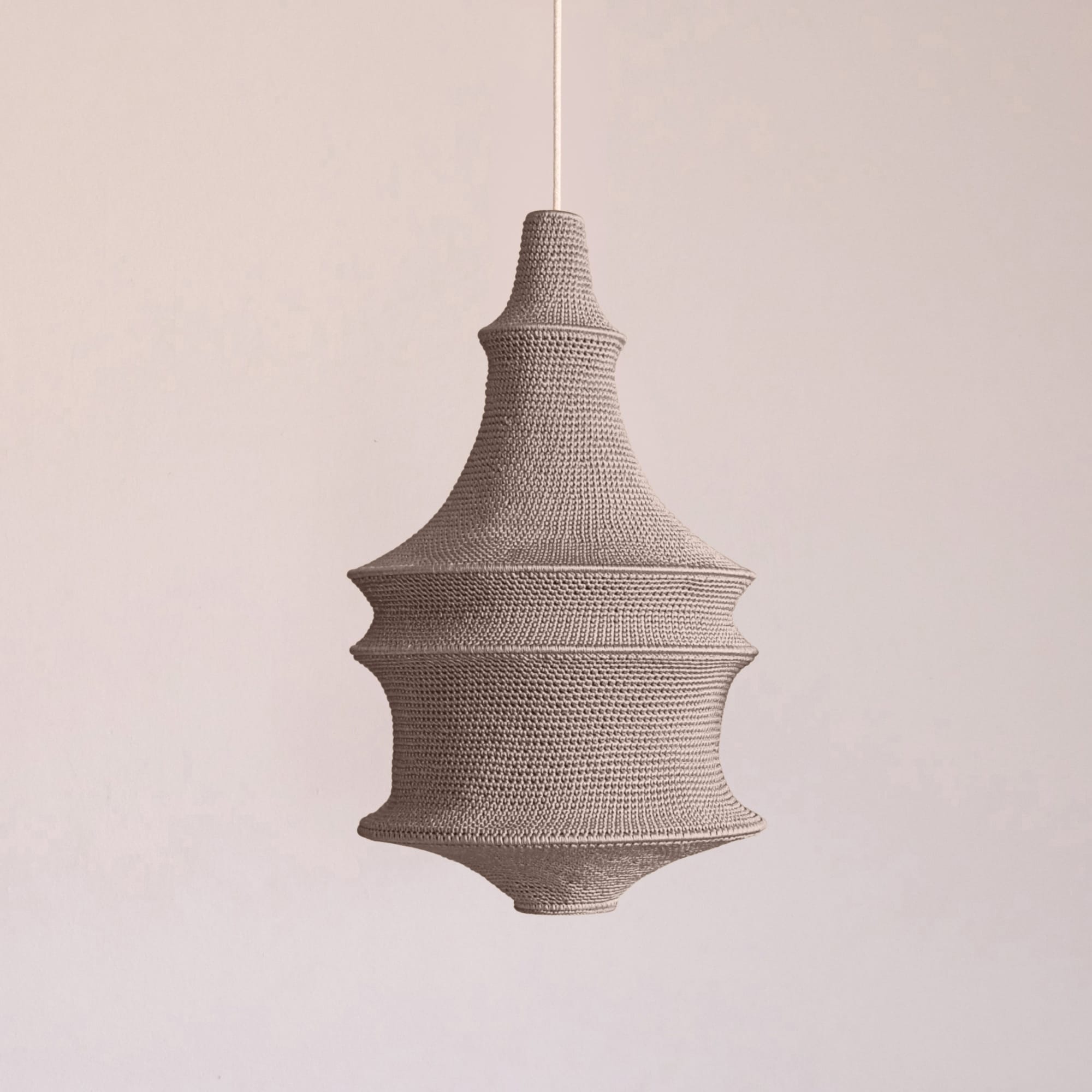 Saint IV Crochet Pendant Lamp