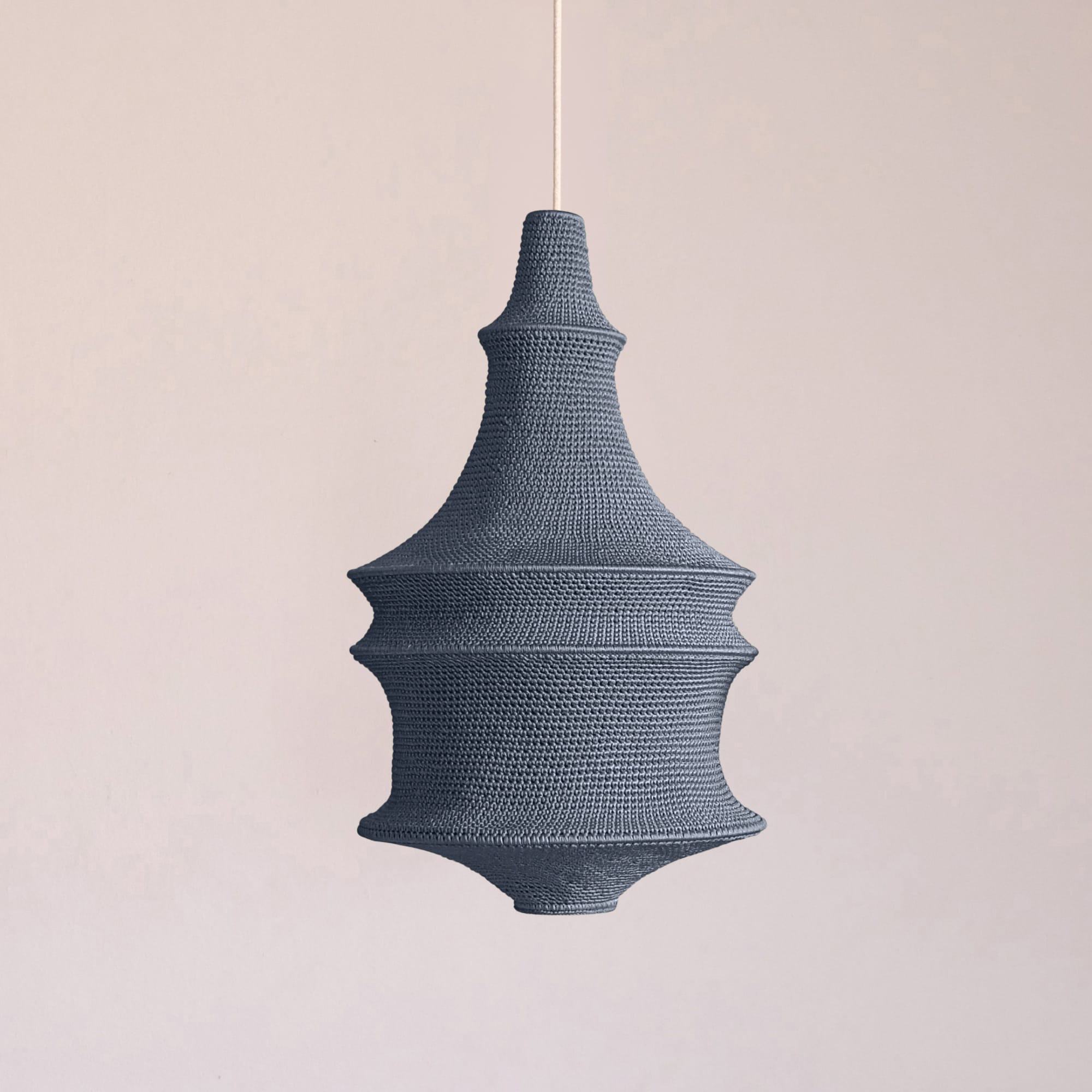Saint IV Crochet Pendant Lamp – Hamimi