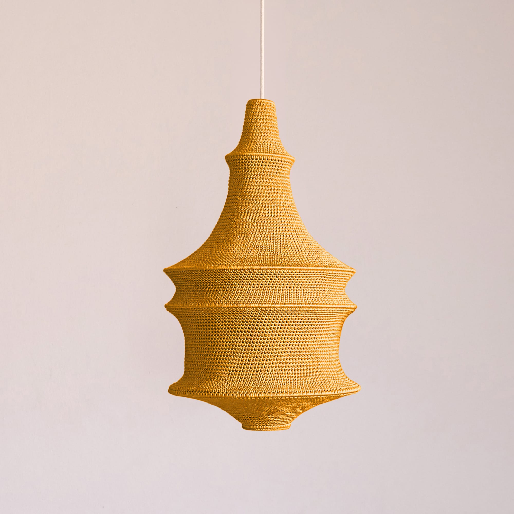 Saint IV Crochet Pendant Lamp