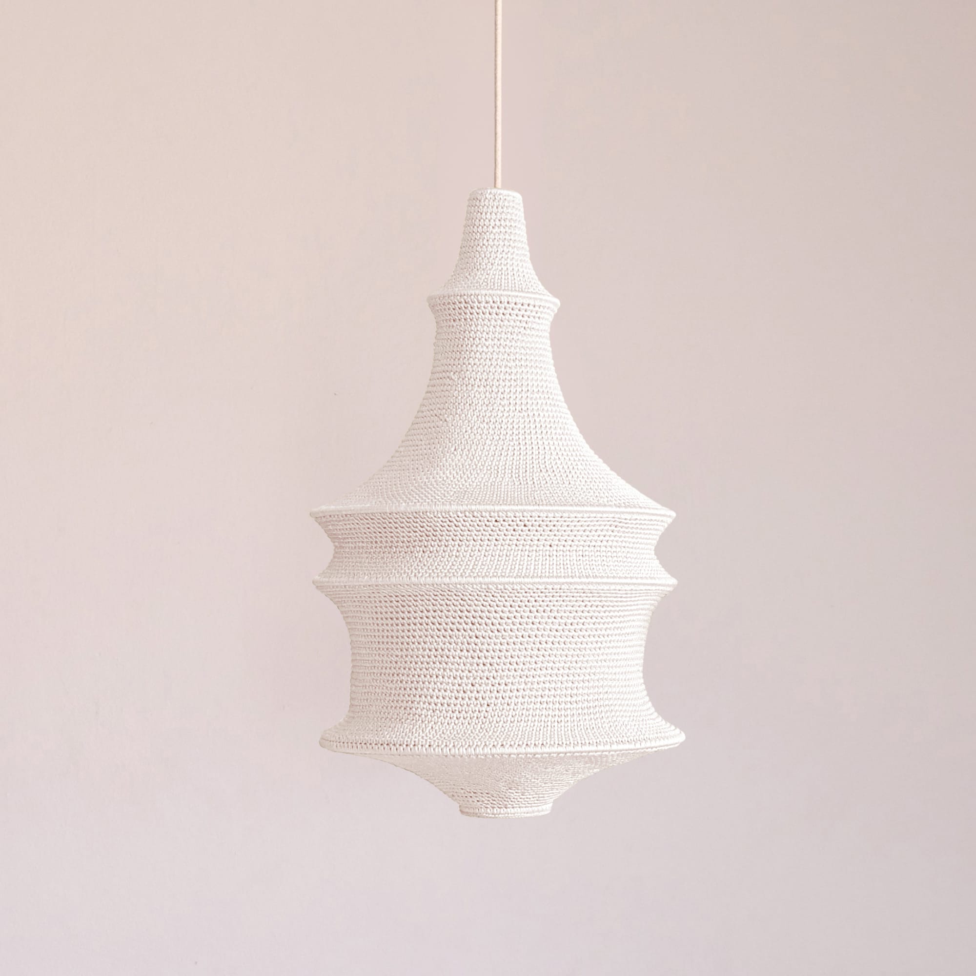 Saint IV Crochet Pendant Lamp
