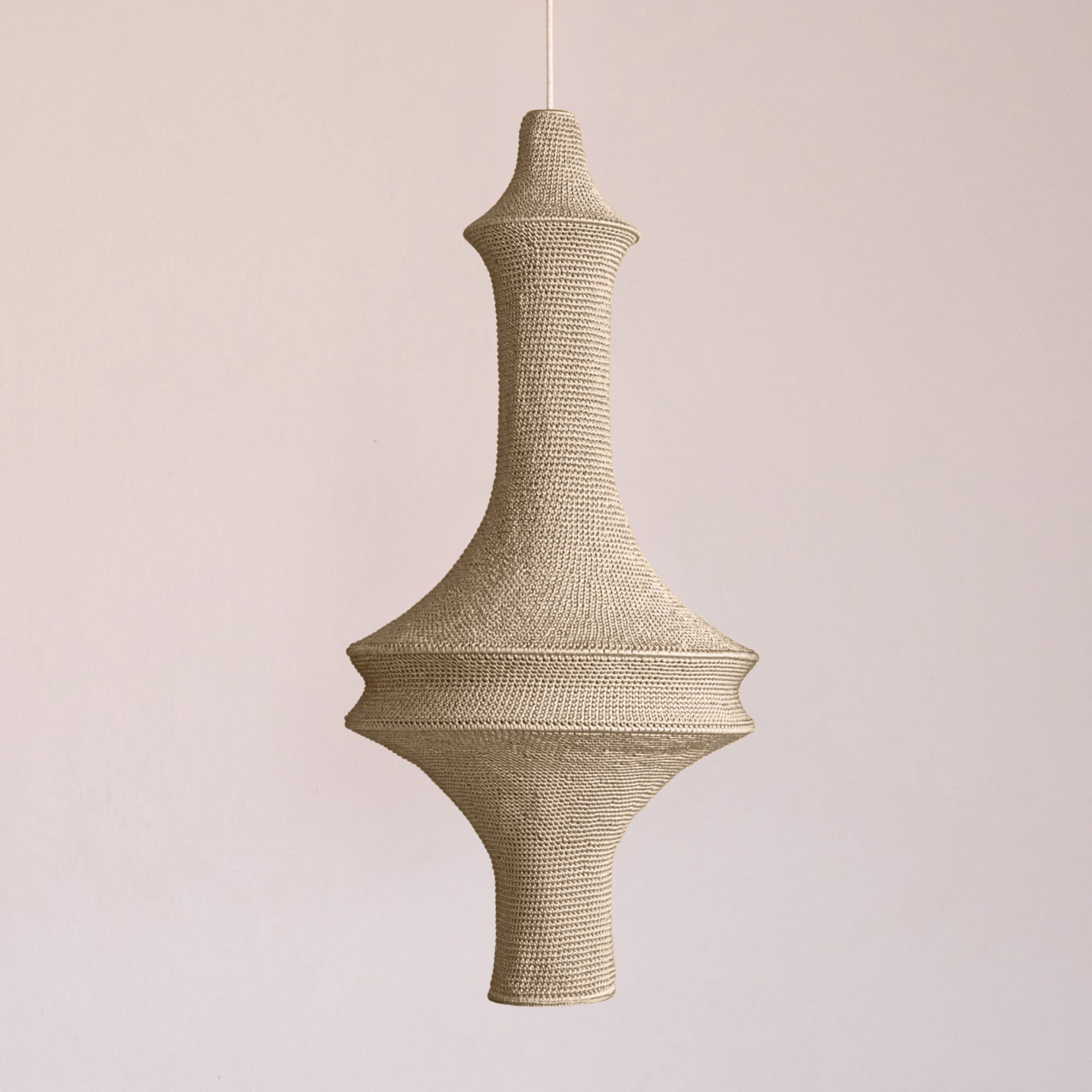 Saint VI Crochet Pendant Lamp – Hamimi
