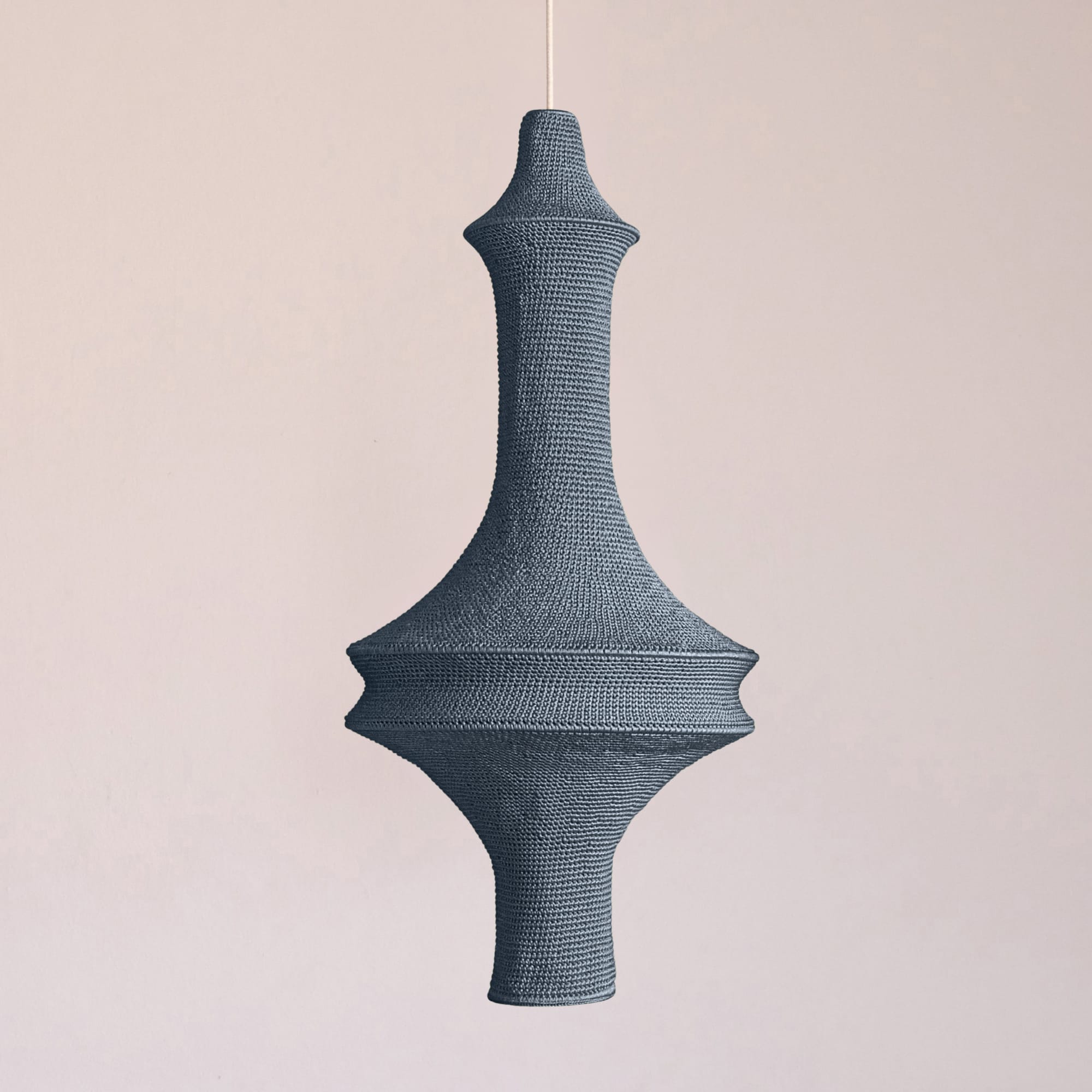 Lámpara colgante de ganchillo Saint VI 