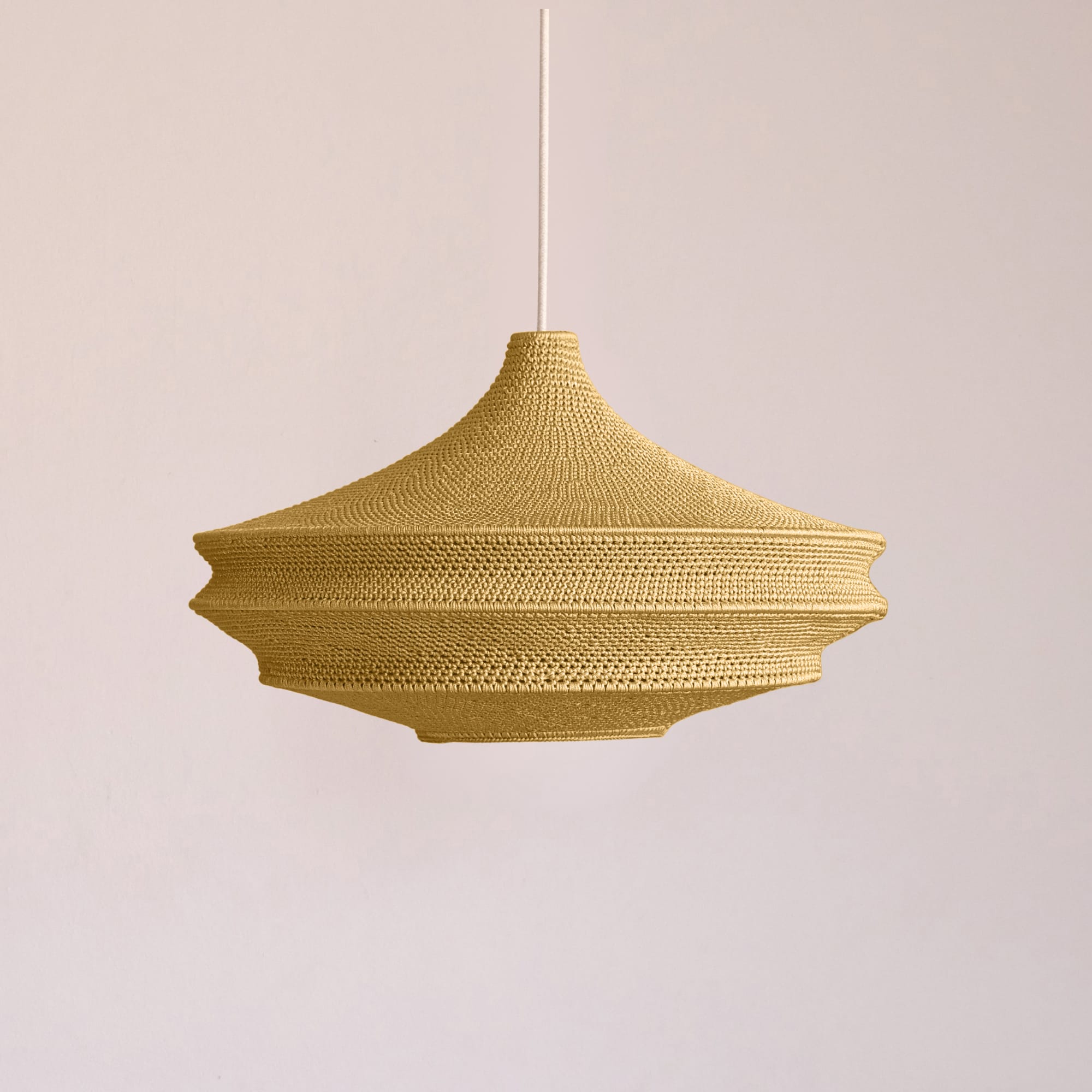 Saint VII Crochet Pendant Lamp – Hamimi