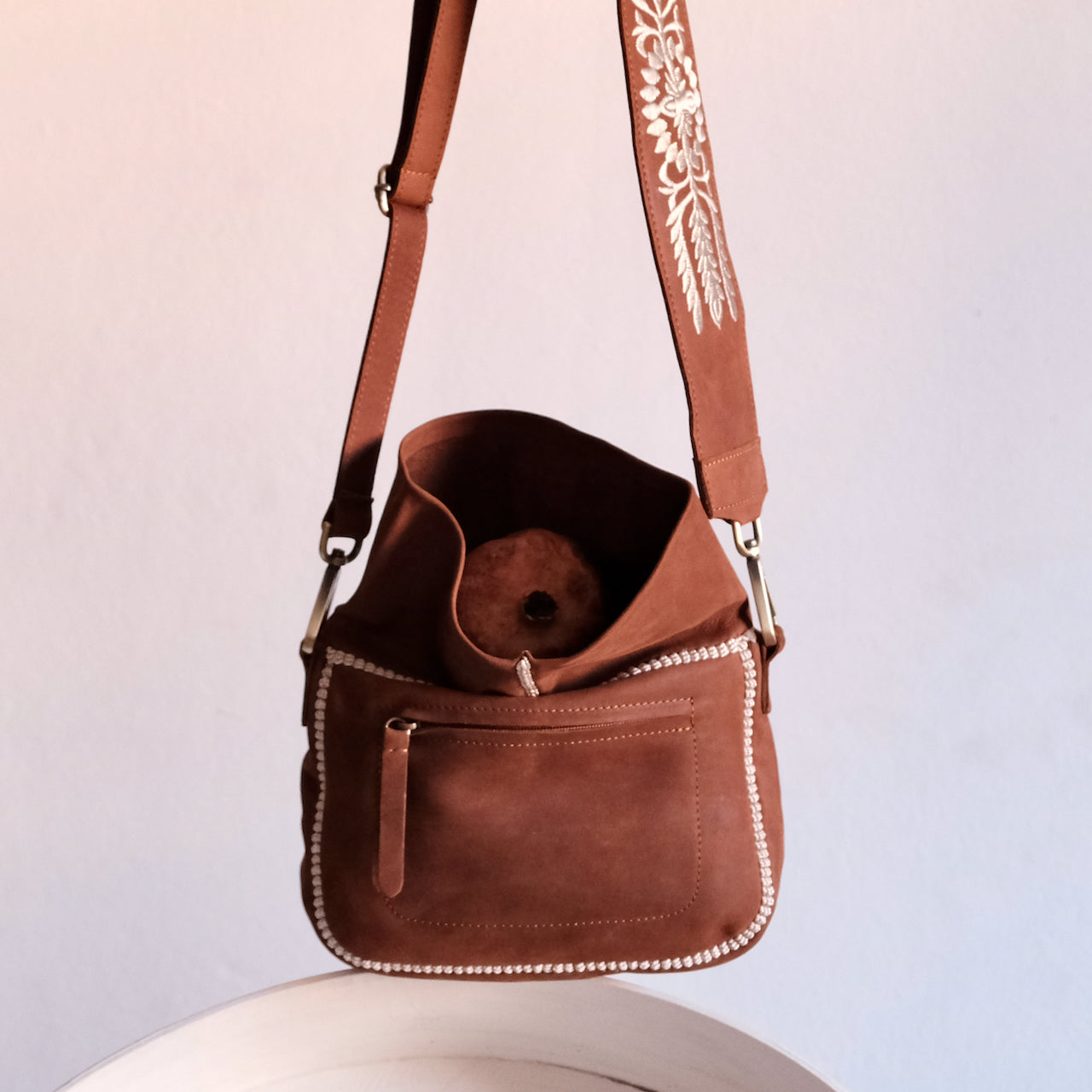 Sarma Saddle Bag - Cognac Leather – Hamimi