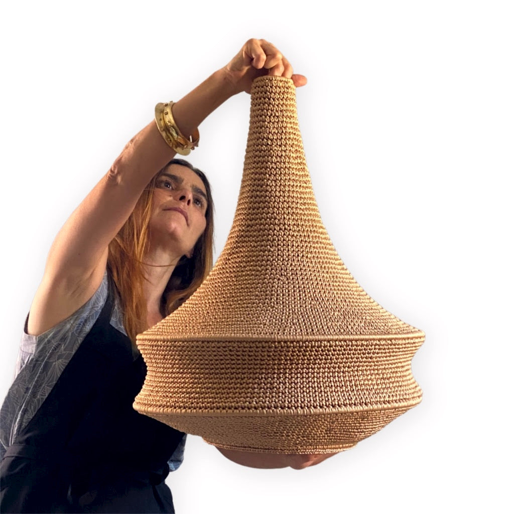 Joosh Crochet Pendant Lamp - Medium